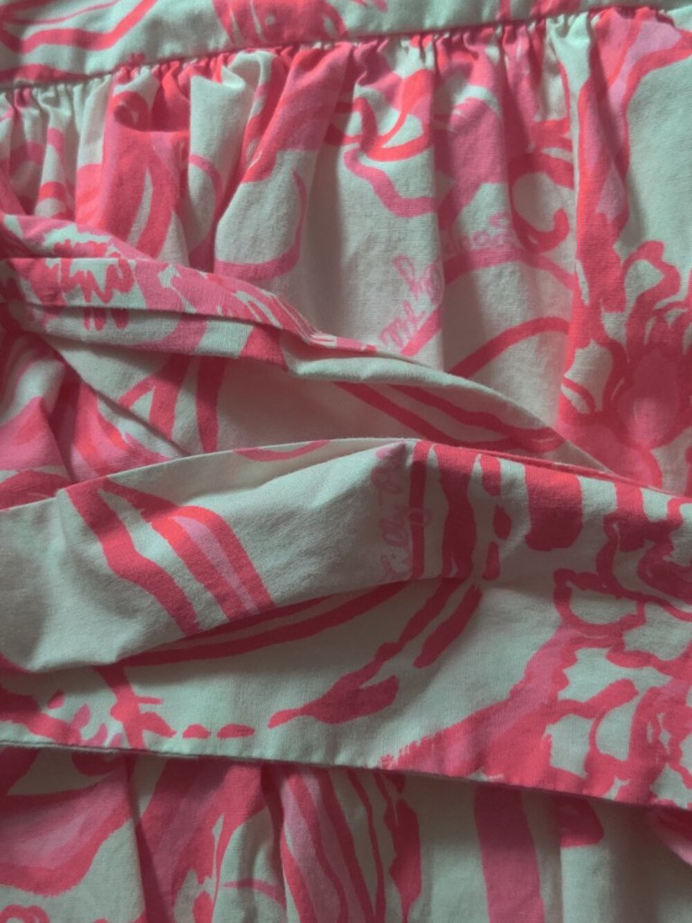 Goop X Lilly Pulitzer Skirt full skirt Kiss Kiss Size 2 - Picture 4 of 12